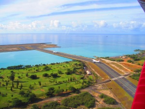 Taxiway to Reef Runway